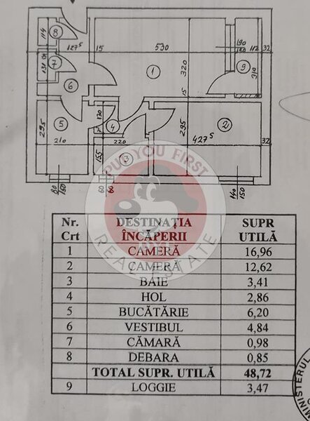 Drumul Taberei | Apartament 2 camere | Decomandat | 53mp | B11162